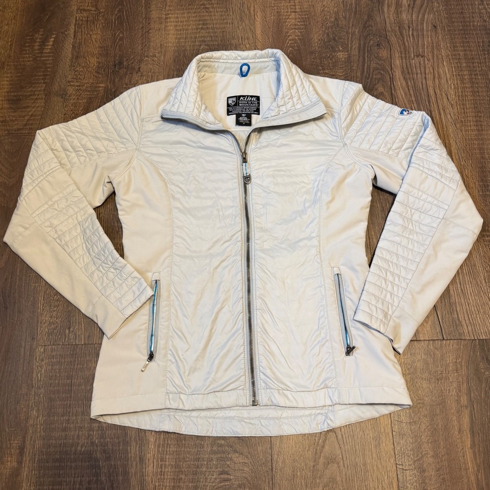 Kuhl Projekt Cascade Quilted Full Zip Jacket‎ Womens Size S Lightweight
